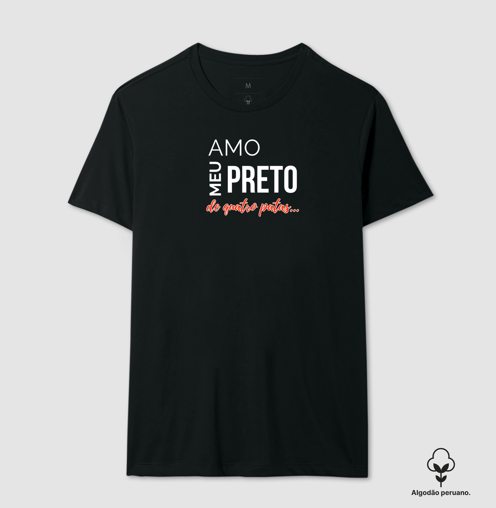 Amo meu preto de 4 patas
