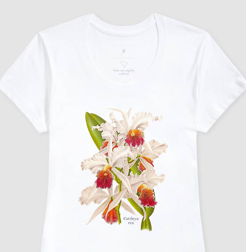 Camiseta Feminina Cattleya rex