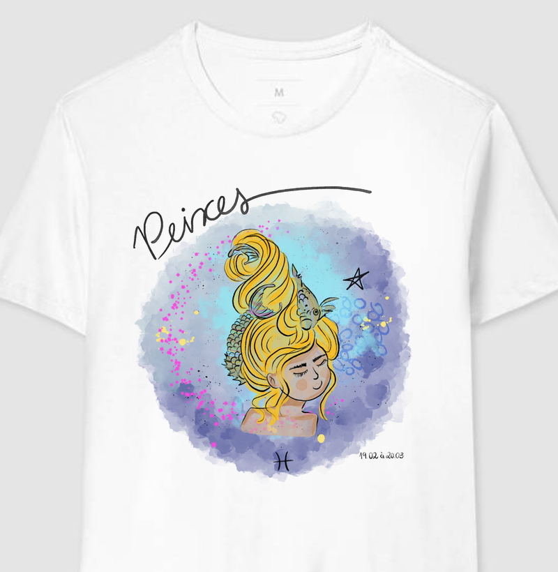 T shirt peixes