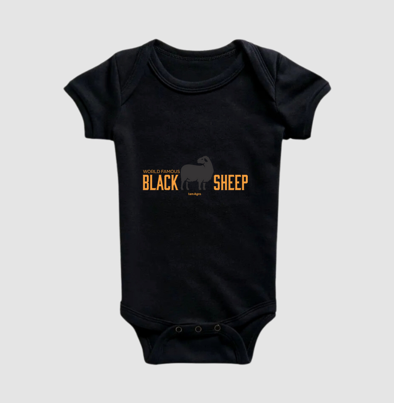 Body Infantil Agro Ovelha Negra