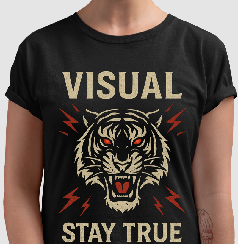 Camiseta Stay True - Visual