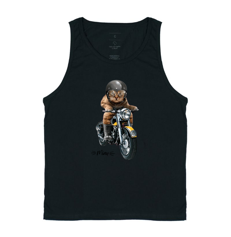 Camiseta Miau Motocat 