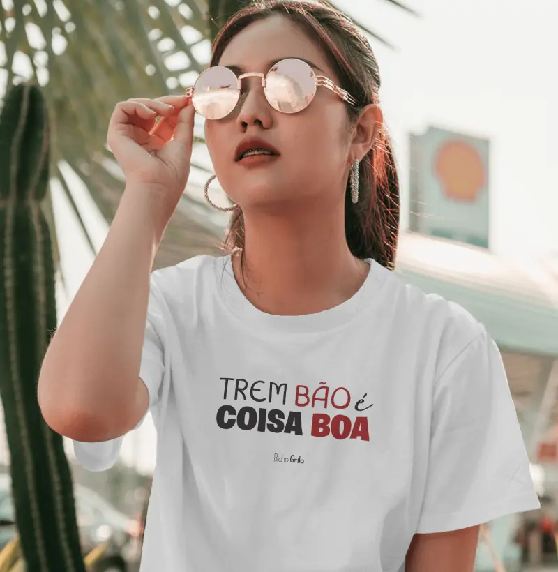 Trem bão é coisa boa