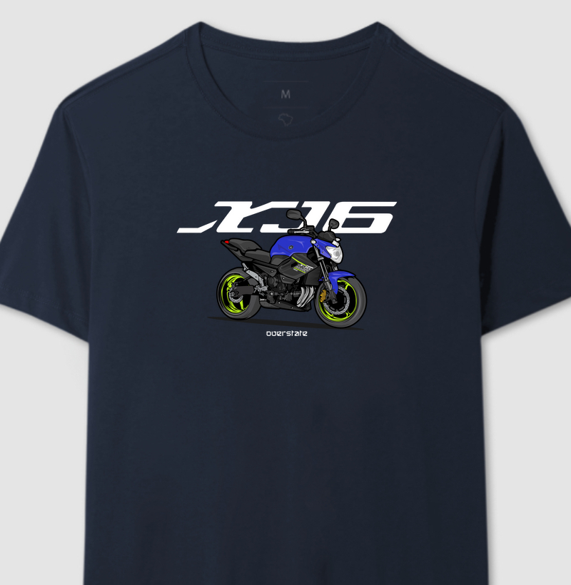 XJ6 - Azul  | Camiseta Overstate 