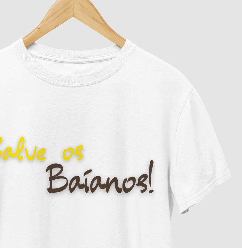 Baiano - Saudação 1 - Camiseta Branca