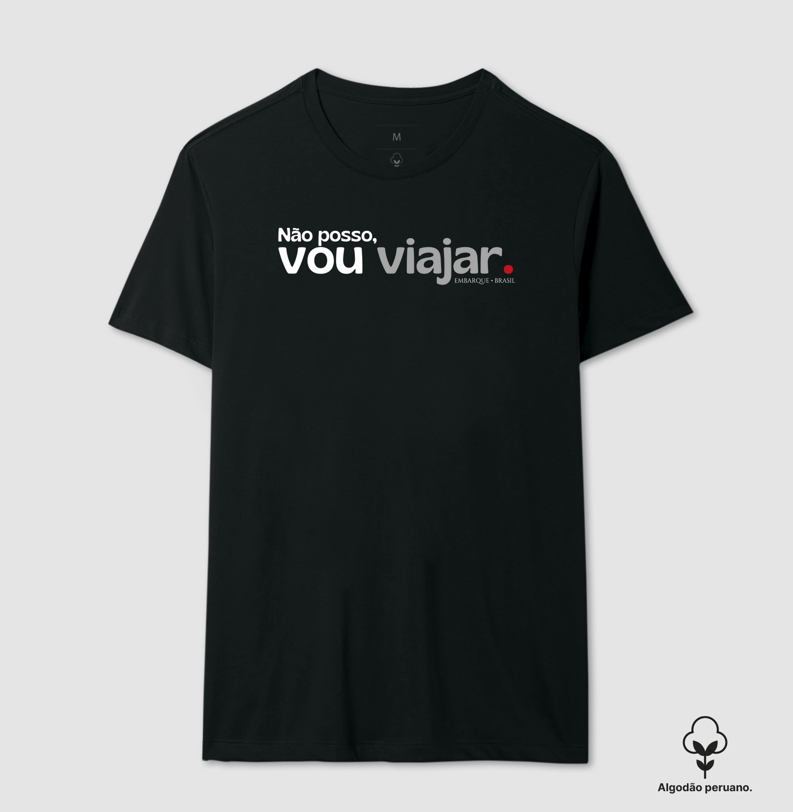Não posso, vou viajar.