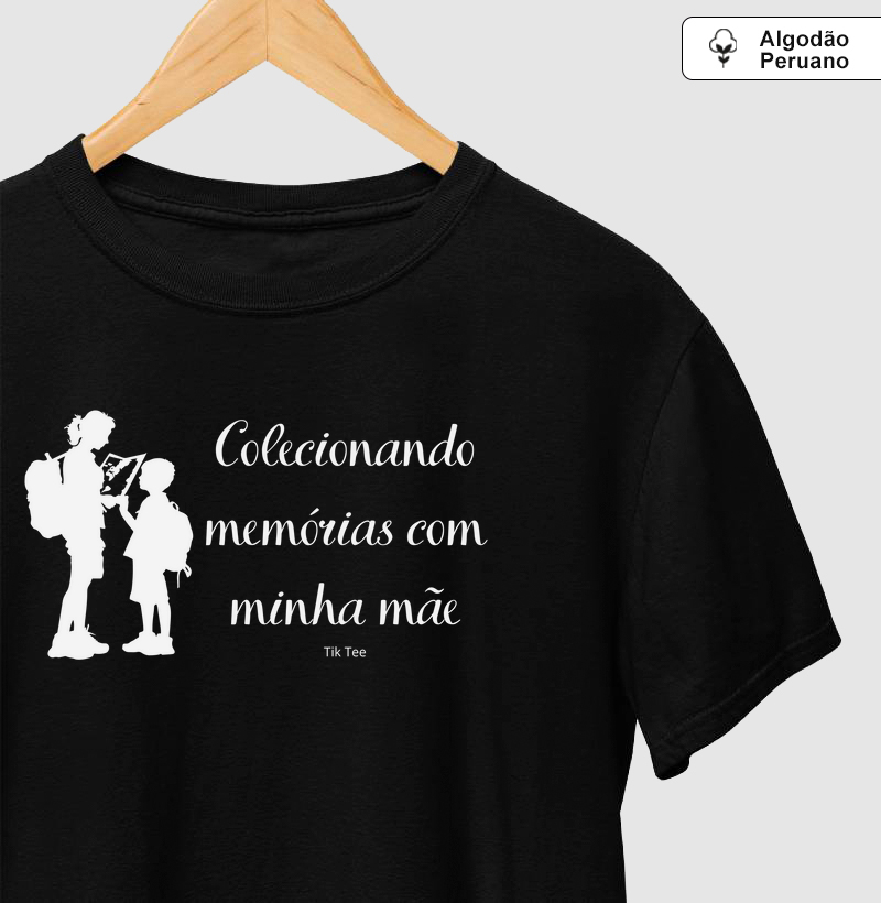Colecionando memórias com minha mãe - filho