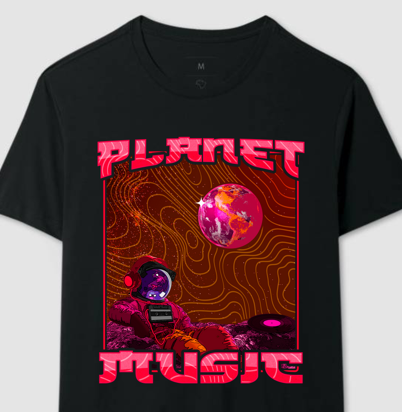 Camiseta Coruja 🎺"Vibe"