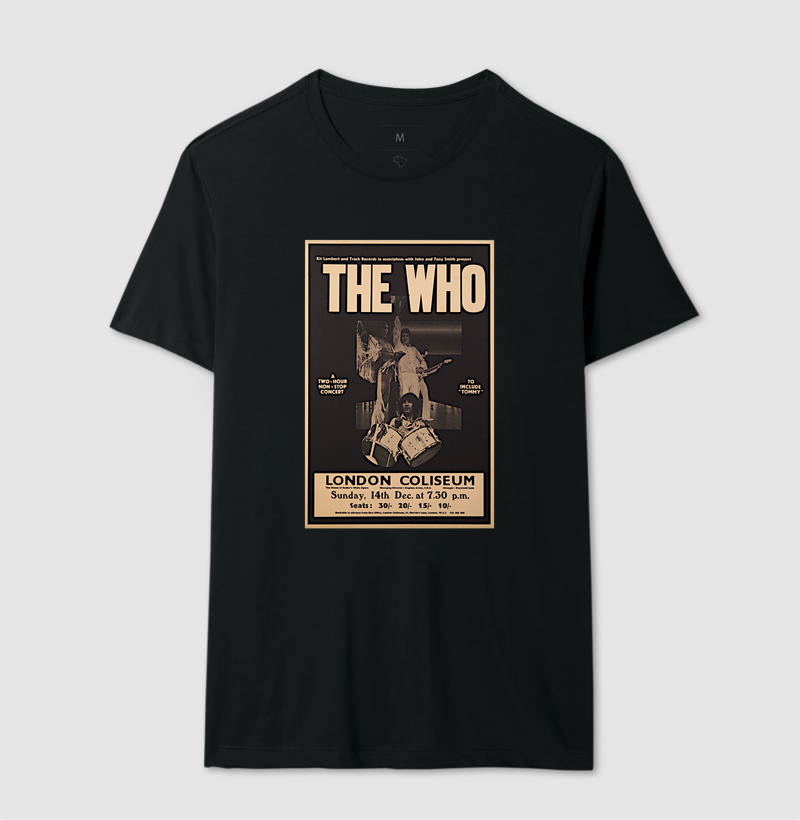 Cartaz - The Who London Coliseum 1969