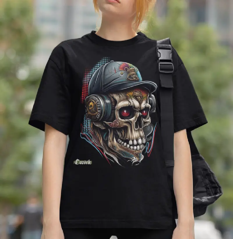 Camiseta Street Art Rebel: Rebelde, Autêntica e Cheia de Arte Urbana