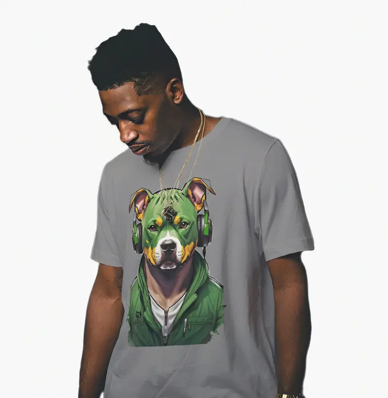 Camiseta Básica Estilo Cachorro 