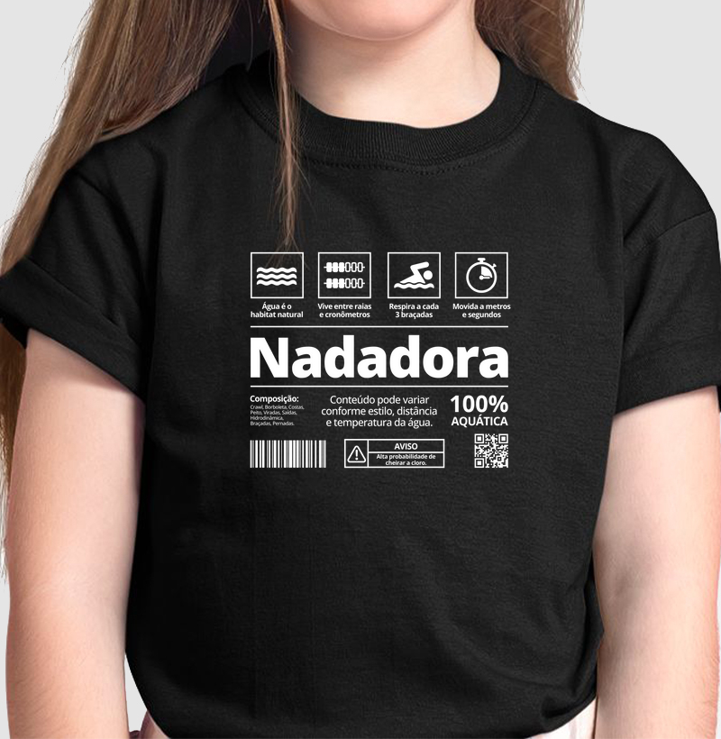 Rótulo Nadadora