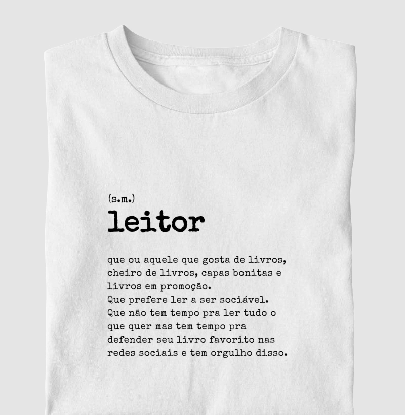 Camiseta Leitor