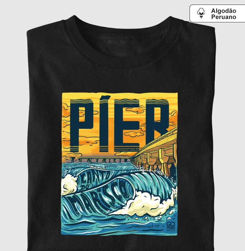 Píer "Canto do Marisco" - Cor (Algodão Peruano)