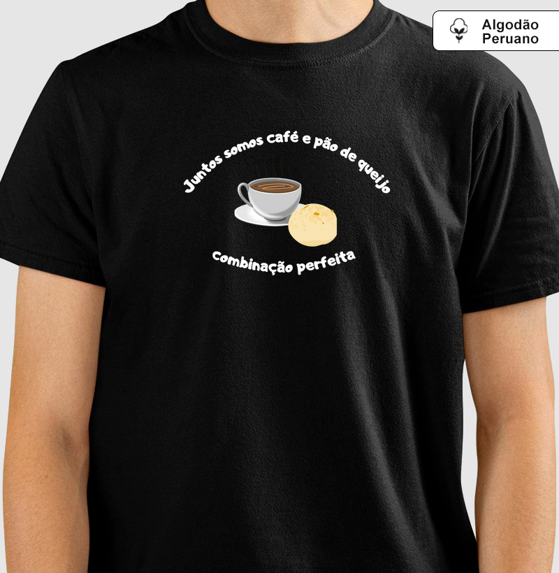 Juntos somos Café e Pão de Queijo