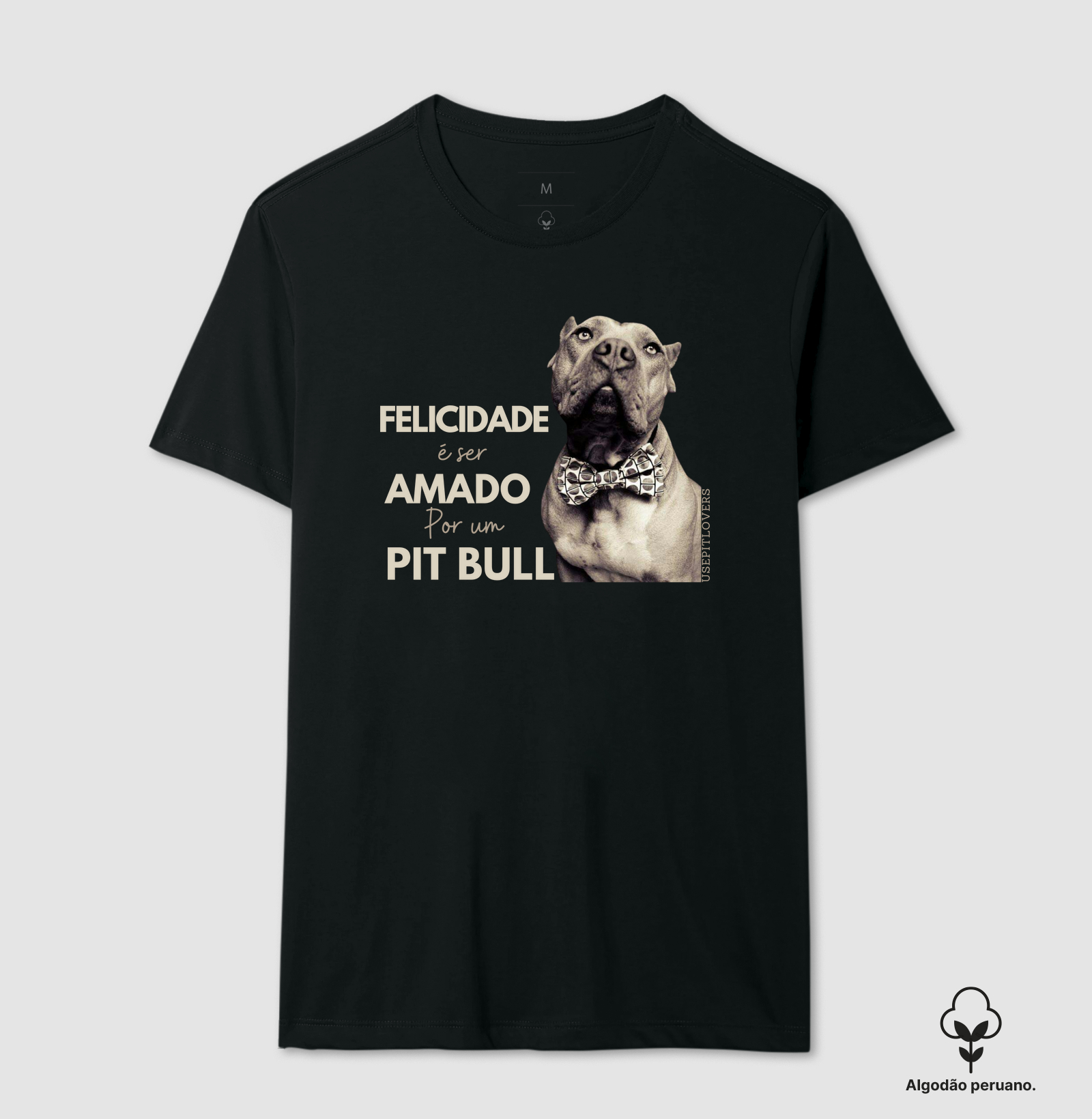 FELICIDADE É SER AMADO POR UM PIT BULL