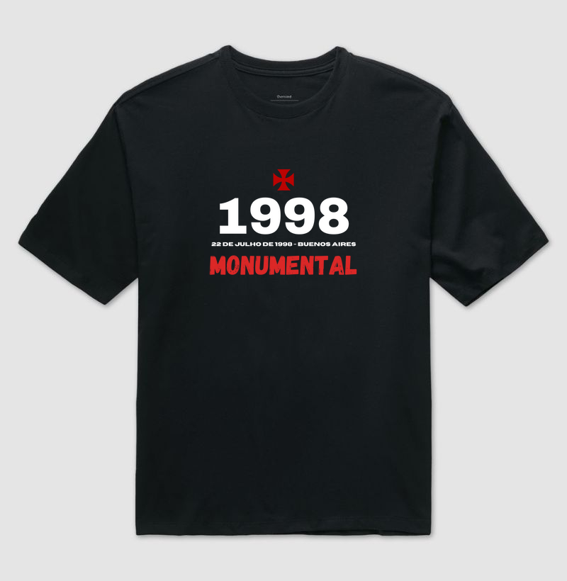 CAMISA MONUMENTAL PRETA