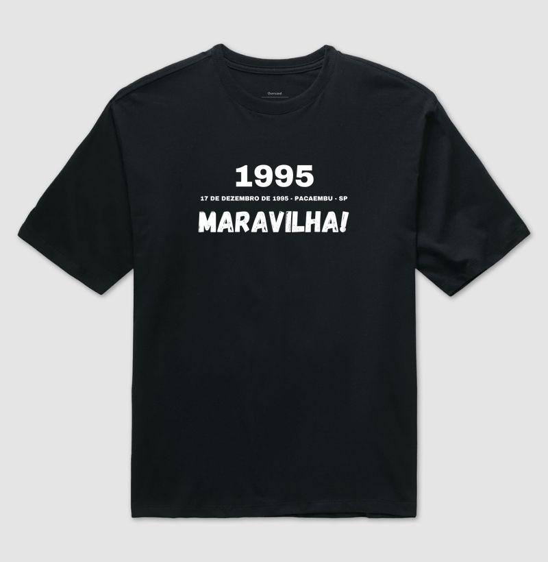 CAMISA MARAVILHA PRETA