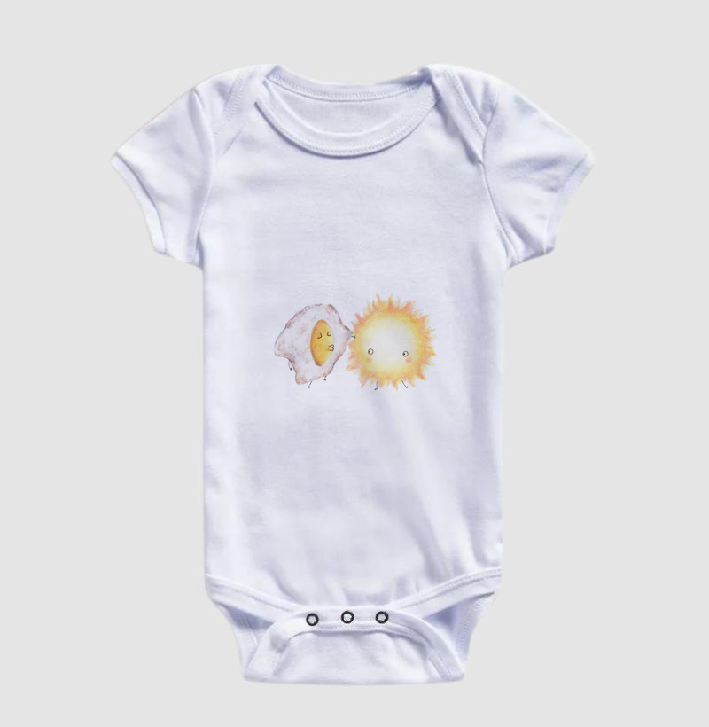 Body Infantil Amor Frito