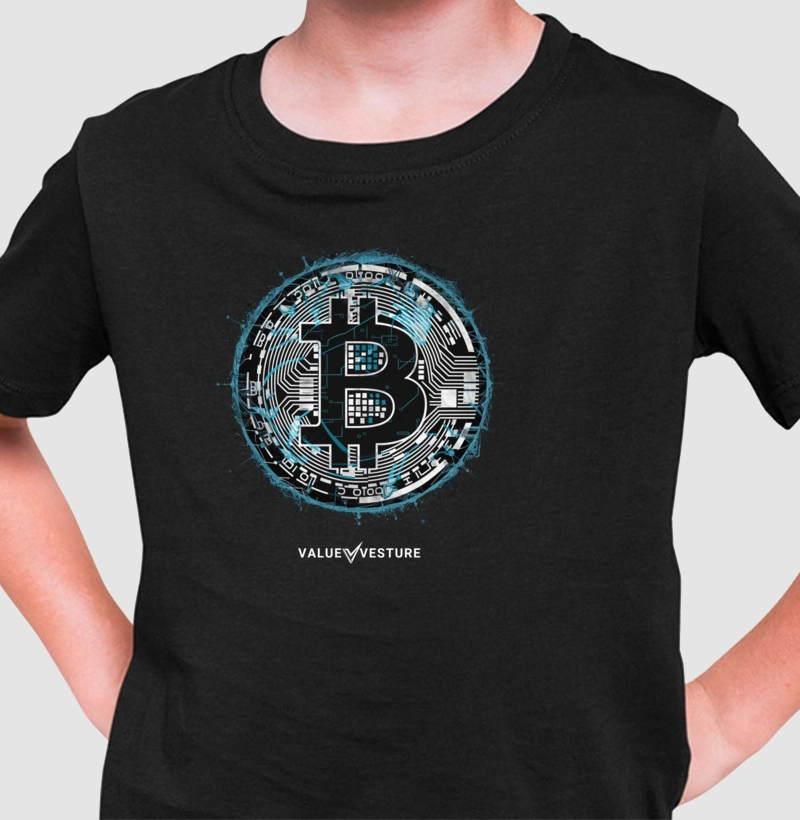 Bitcoin Blue Infantil