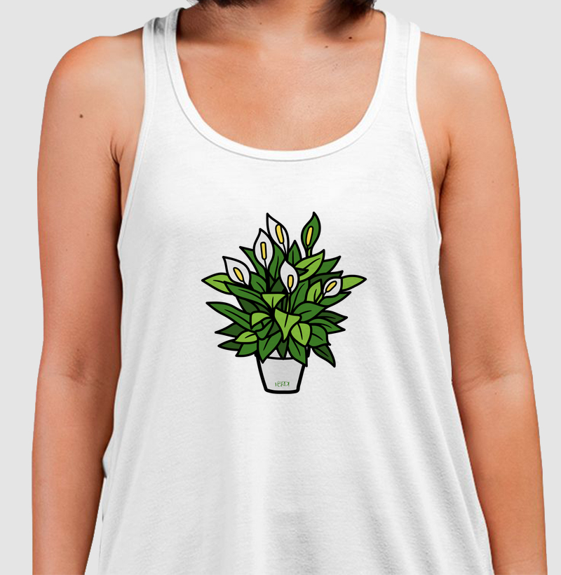 Vaso de lírio da paz