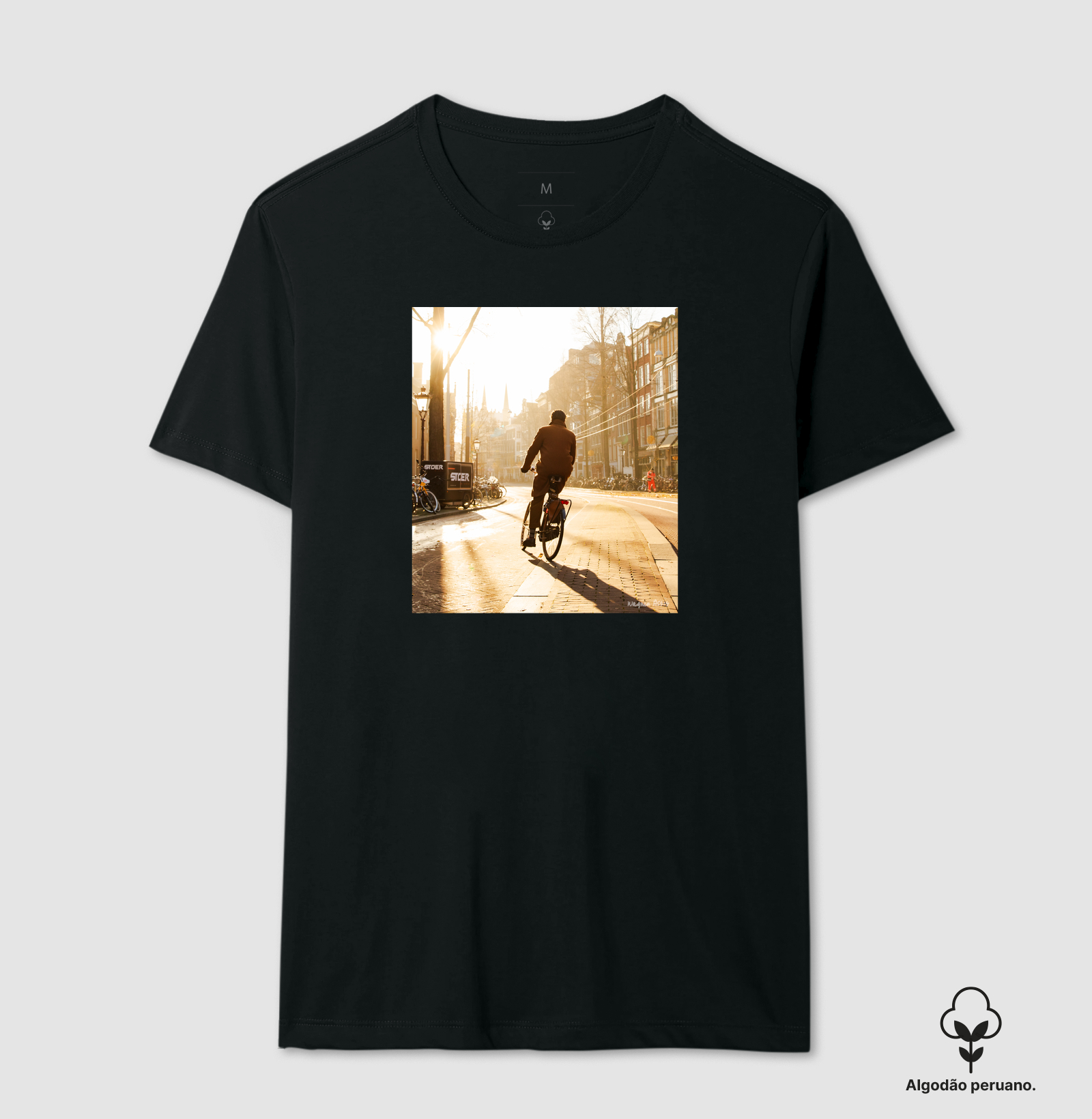 Camiseta Ciclista em Amsterdã