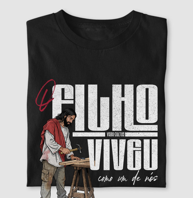 CAMISETA "O FILHO VIVEU"
