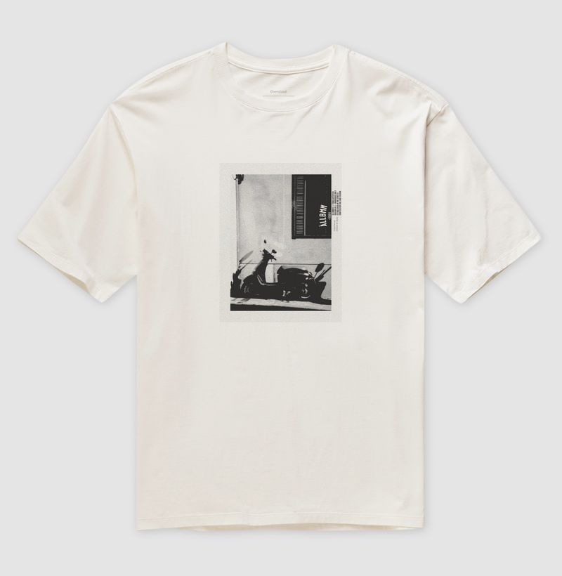 Állbmn - Camiseta Oversized "Fotografia"