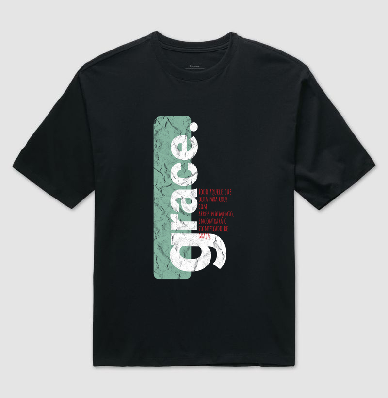 CAMISETA OVERSIZED "GRACE"