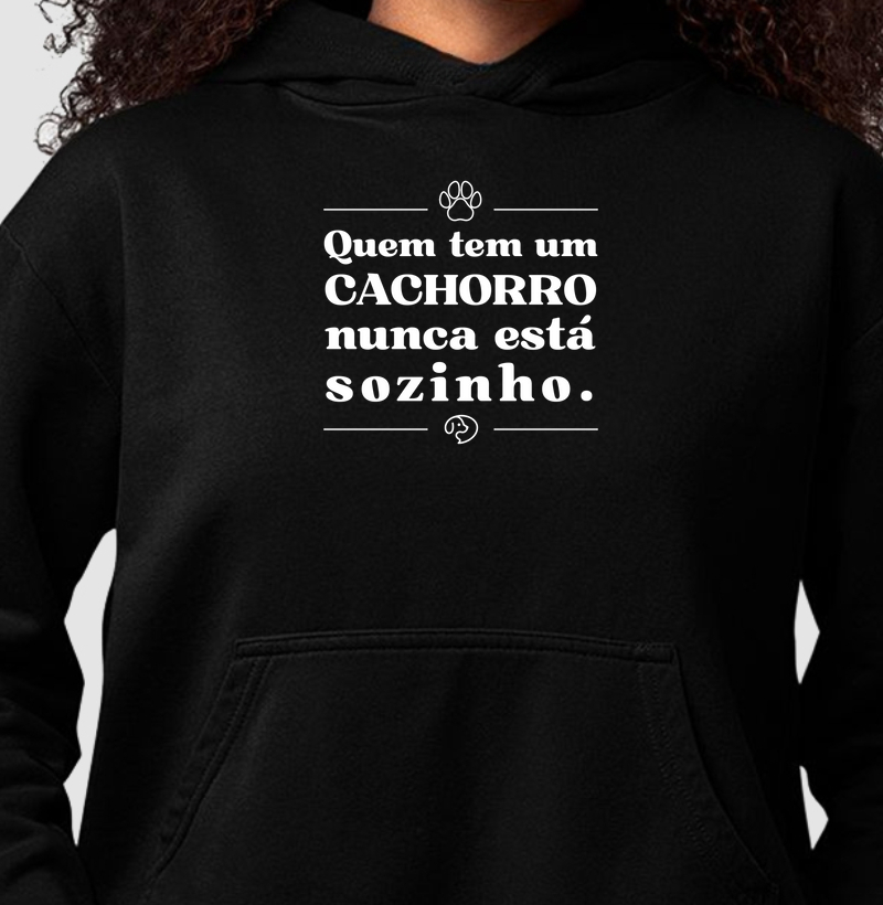 Quem tem um cachorro nunca está sozinho