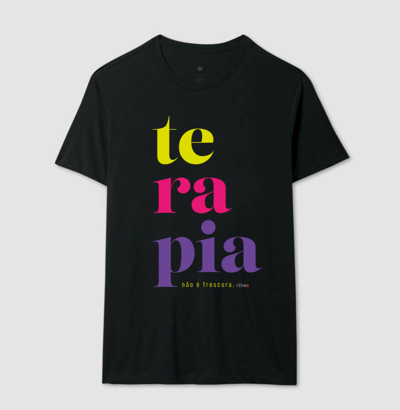 Camiseta - Terapia Não É Frescura