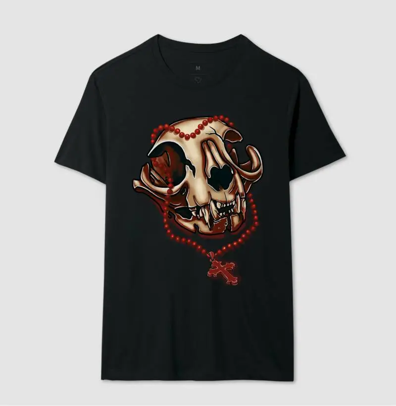 Red skull cat