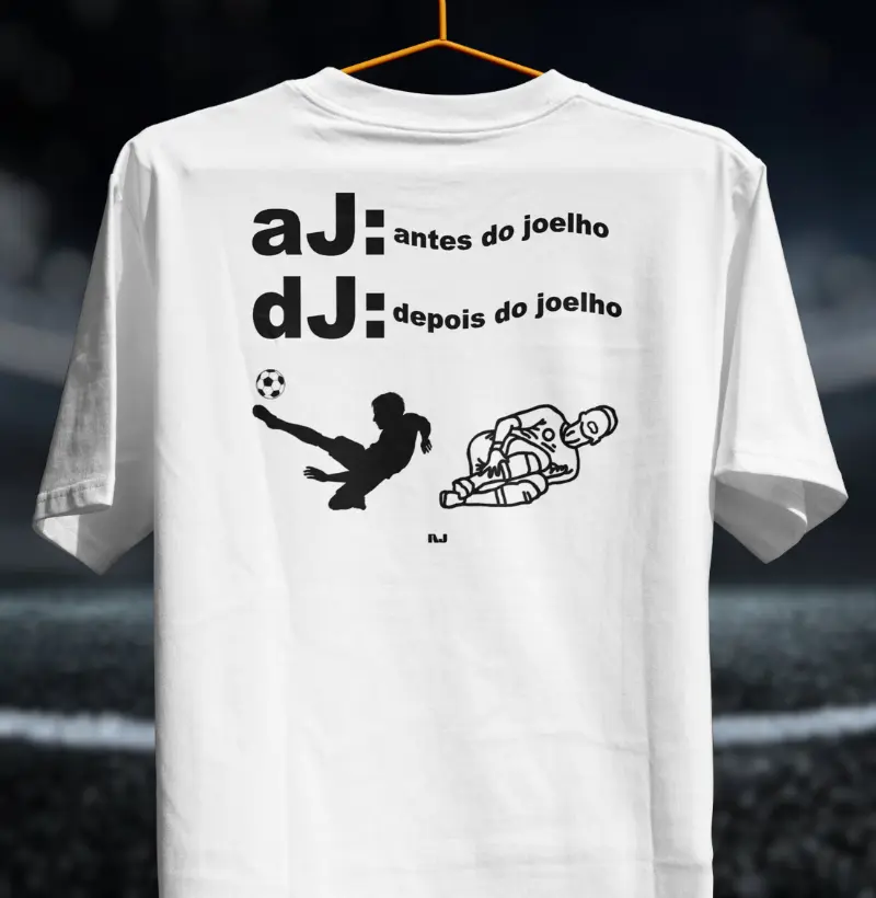 aJ: Antes do Joelho / dJ: Depoi do joelho