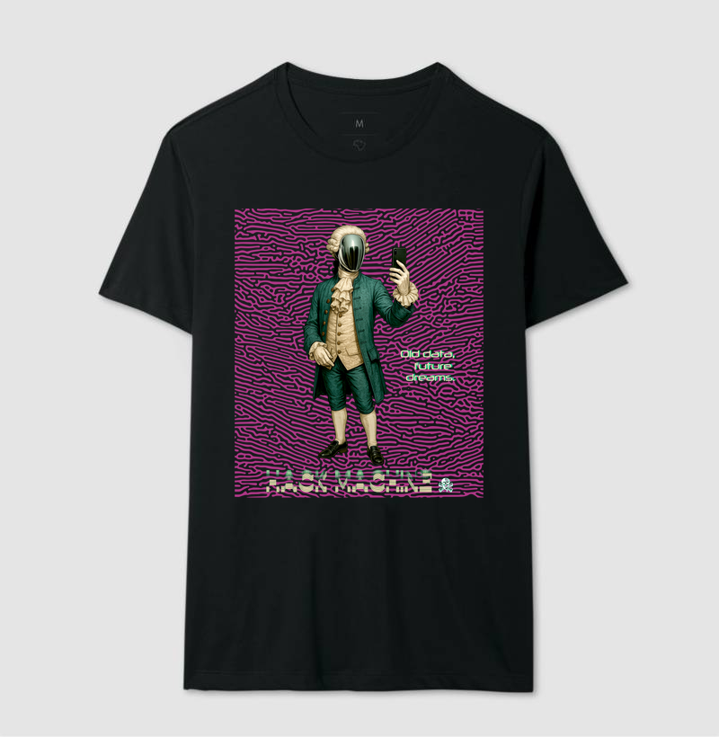 Camiseta Hack Machine™ — Old Data, Future Dreams - BioCircuit™