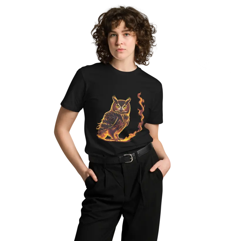 Seja um Visionário: Adquira Agora a Camiseta do Arquétipo Coruja!