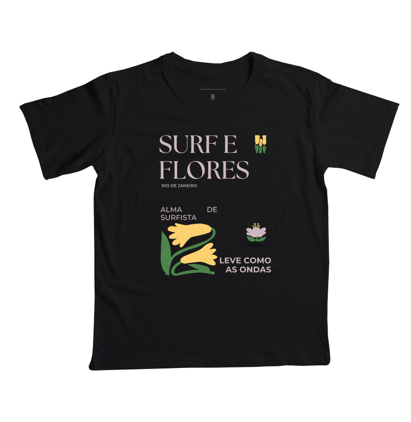 SURF E FLORES, LEVE COMO AS ONDAS.
