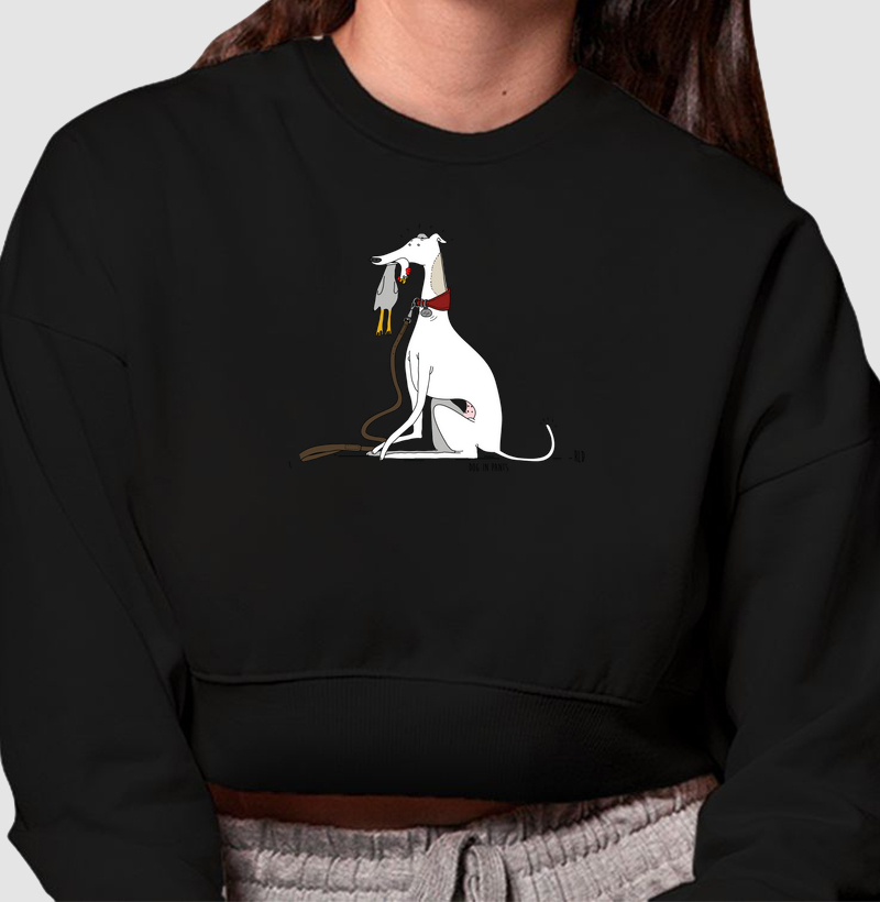 MOLETOM CROPPED WAIT