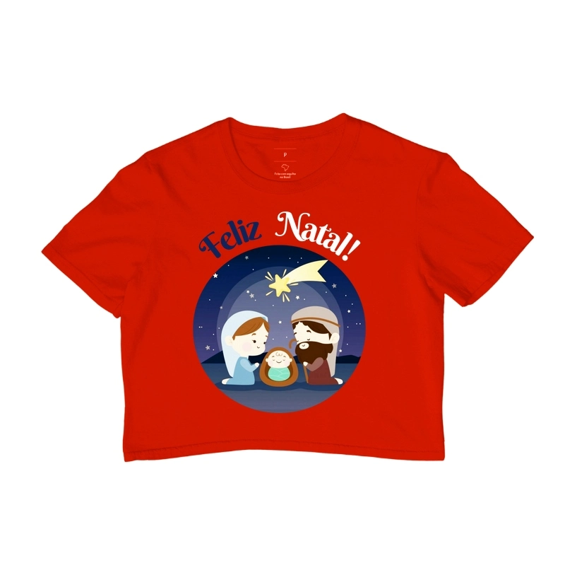 Cropped Feliz Natal