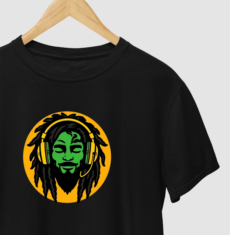 Rastaman de fones