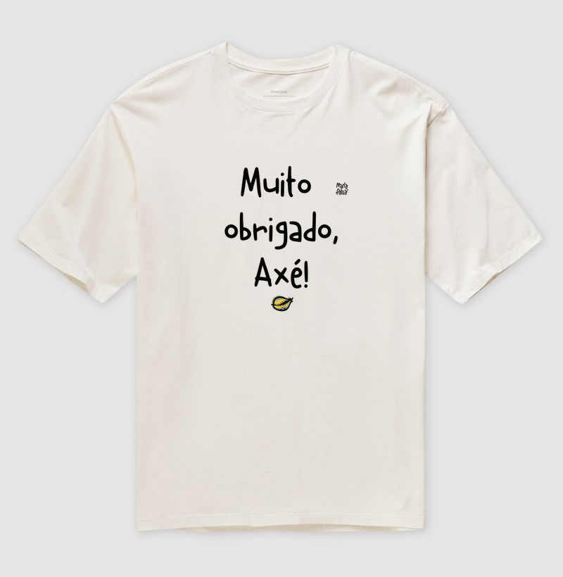 Oversized Muito Obrigado, Axé! Maria Patuá