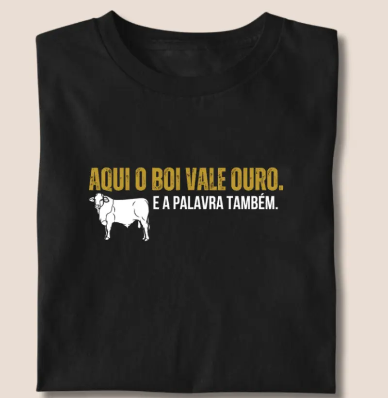 Aqui o boi vale ouro 