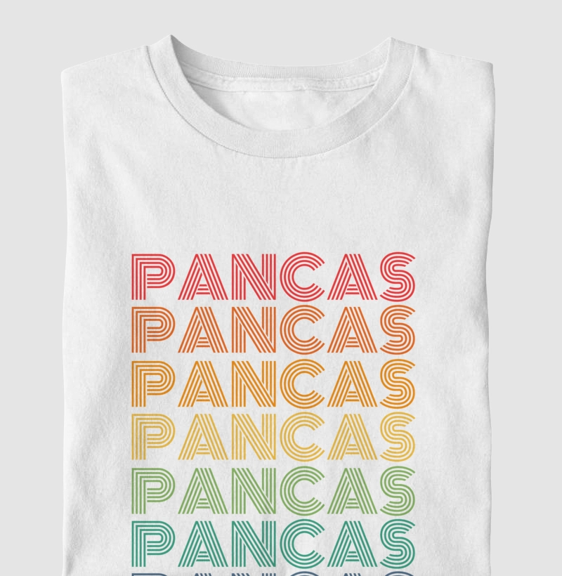 Pancas Letreiro Retrô