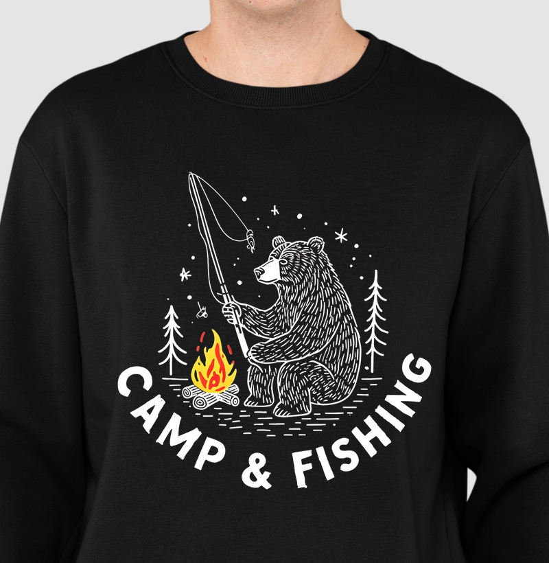 Moletom Slim Camp & Fishing