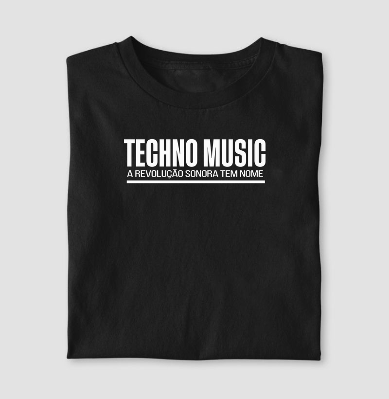 Camisa Revolução Techno Music