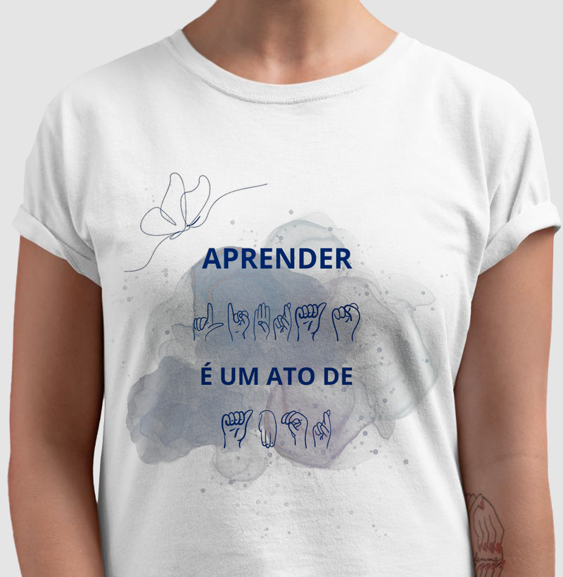 Camiseta-Ato de amor