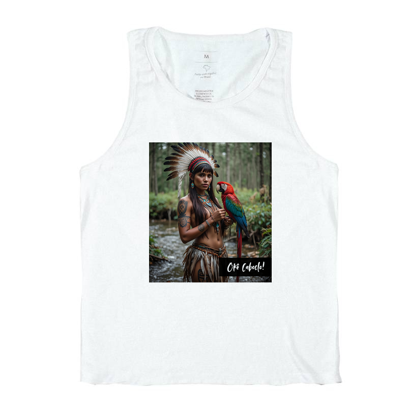 Camiseta Regata - Cabocla - Imagem 1