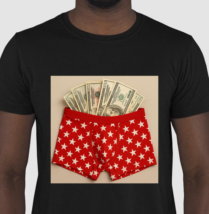 Dinheiro na cueca