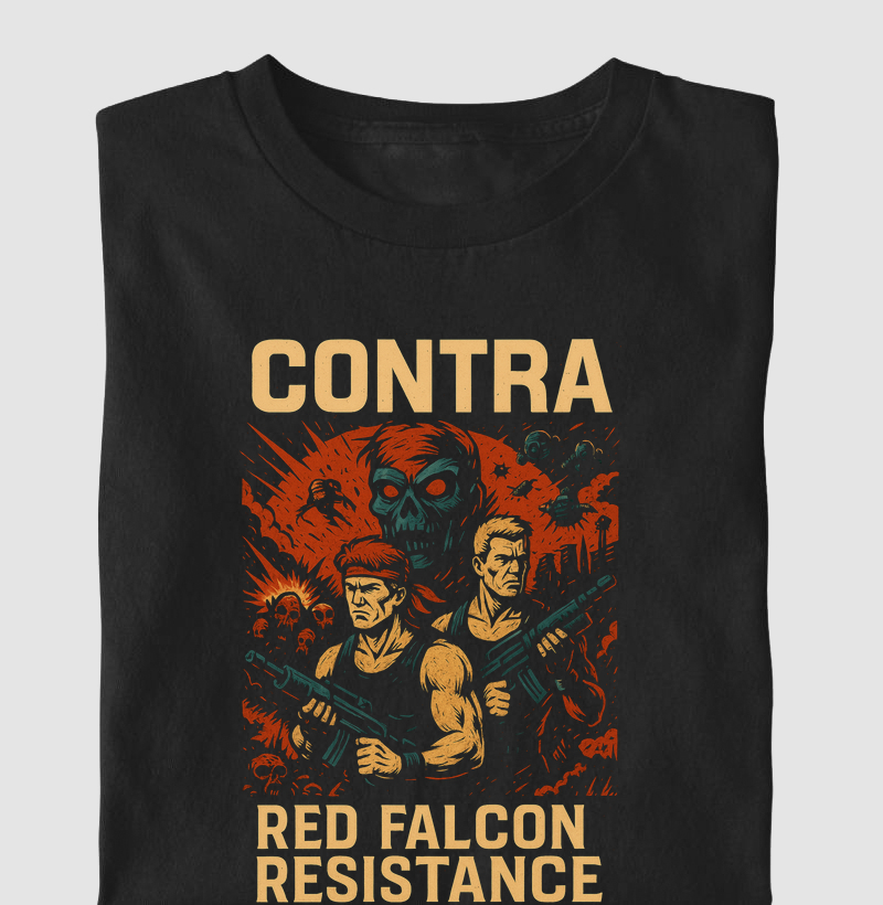 Contra Red Falcon Rock Collection