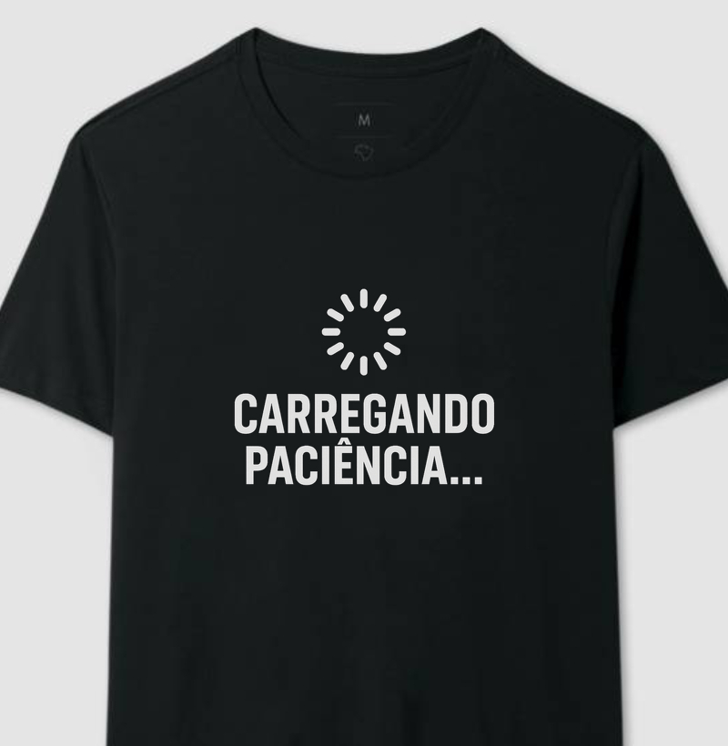 Carregando, paciência