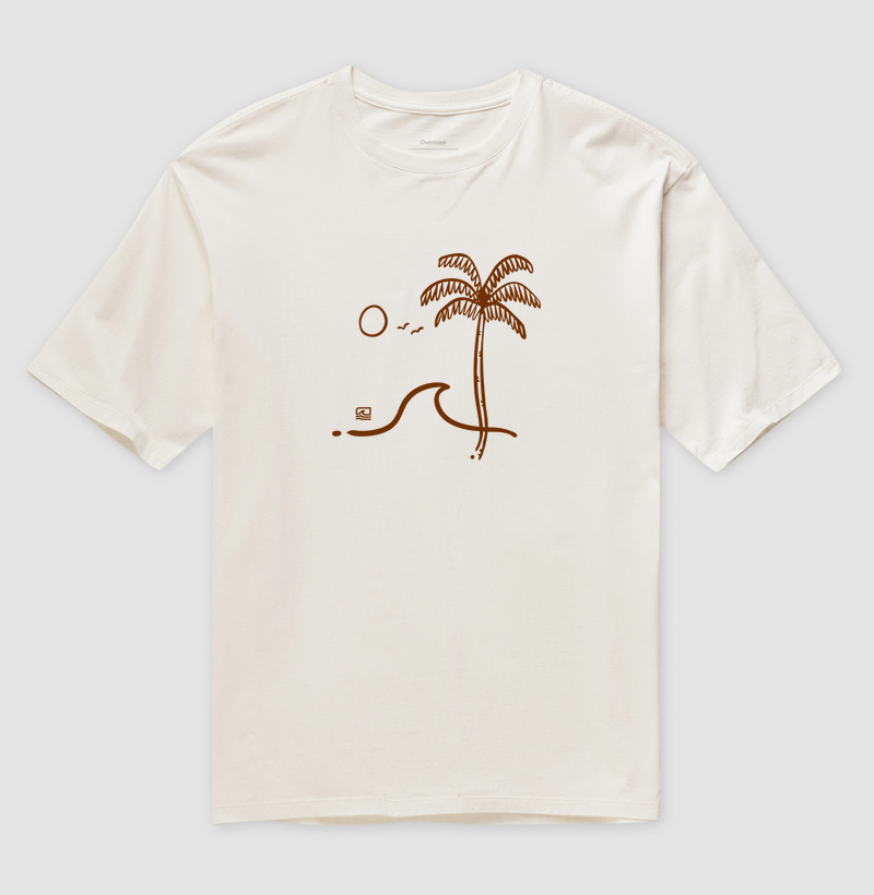 "Rascunho do Paraíso" (Oversized)